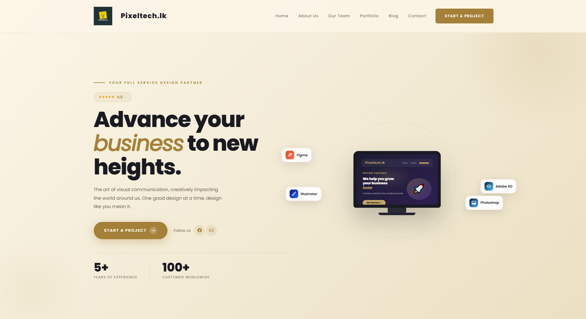 Pixeltech.lk Website